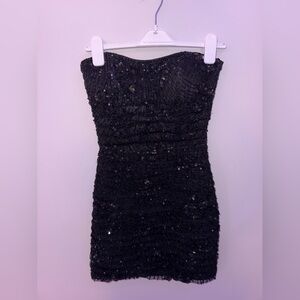 Primavera Couture 4261 — Strapless Ruche Detailed Cocktail Dress